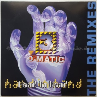 3-O-Matic - Hand In Hand • The Remixes • 12" Vinyl Maxi • MINT - Labyrinth Music