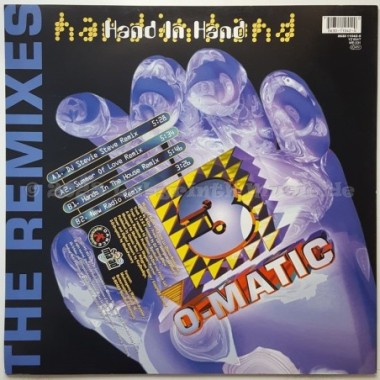3-O-Matic - Hand In Hand • The Remixes • 12" Vinyl Maxi • MINT - Labyrinth Music