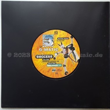 3-O-Matic - Success • 12" Vinyl Maxi • MINT - Labyrinth Music