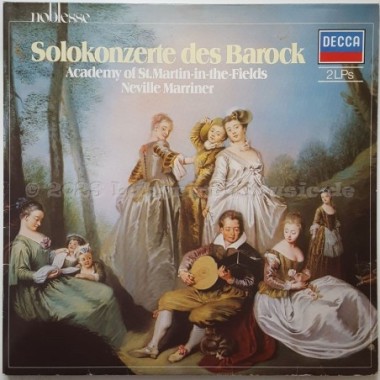 Academy Of St. Martin-In-The-Fields - Solokonzerte Des Barock • 12" Vinyl LP • MINT - Labyrinth Music
