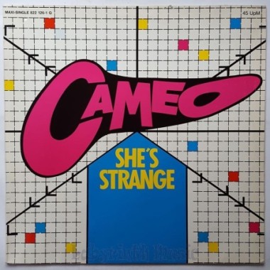 Cameo - She's Strange • 12" Vinyl Maxi - Labyrinth Music