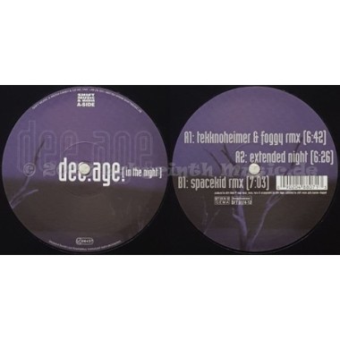 Dee Age - In The Night • 12" Vinyl Maxi • NM - Labyrinth Music