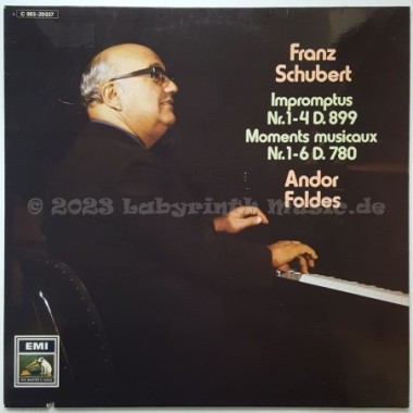 Franz Schubert - Impromptus Nr. 1 - 4 D. 899 / Moments Musicaux Nr. 1 - 6 D. 780 • 12" Vinyl LP • EX - Labyrinth Music