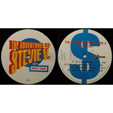 Adventures Of Stevie V. Feat. Nazlyn - Dirty Ca$h • 12" Vinyl Maxi • NM - Labyrinth Music