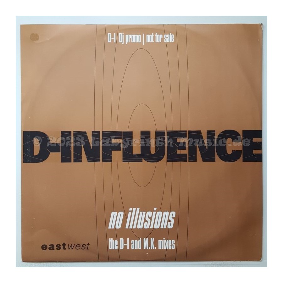 D-Influence - No Illusions • 12" Vinyl Maxi • EX - Labyrinth Music