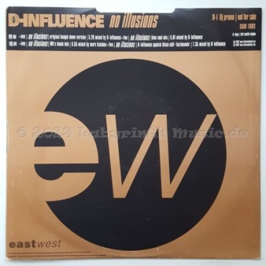 D-Influence - No Illusions • 12" Vinyl Maxi • EX - Labyrinth Music