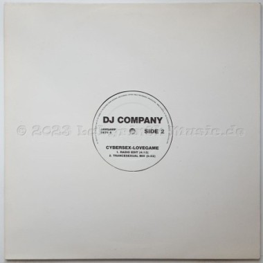 DJ Company - Cybersex Lovegame • 12" Vinyl Maxi • MINT - Labyrinth Music