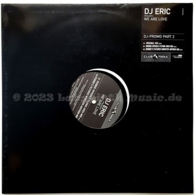 DJ Eric - We Are Love - DJ-Promo Part 2 • 12" Vinyl Maxi • MINT - Labyrinth Music