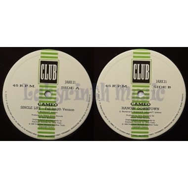 Cameo - Single Life • 12" Vinyl Maxi • NM - Labyrinth Music