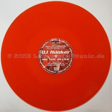 DJ Hooker - Do The Blues • 12" Vinyl Maxi • MINT - Labyrinth Music
