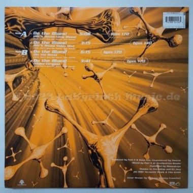 DJ Hooker - Do The Blues • 12" Vinyl Maxi • EX - Labyrinth Music