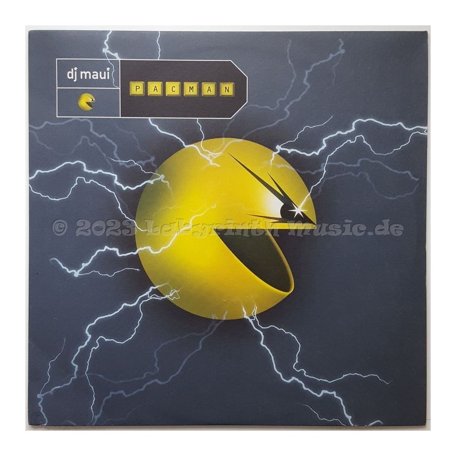 DJ Maui - Pacman • 12" Vinyl Maxi • MINT - Labyrinth Music