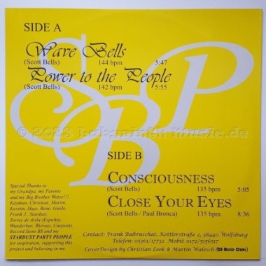 DJ Scott Bells - Wave Bells • 12" Vinyl Maxi • MINT - Labyrinth Music