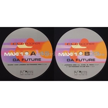 DJ Trooper - Da Future (...Fast Forward) • 12" Vinyl Maxi • MINT - Labyrinth Music