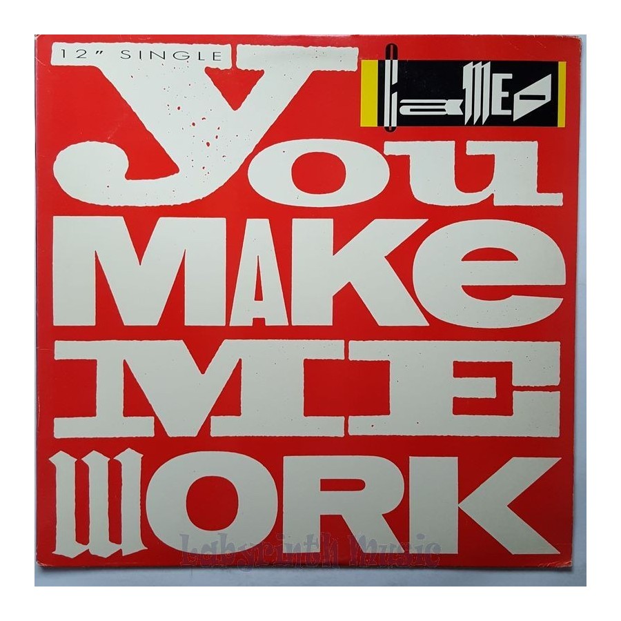 Cameo - You Make Me Work • 12" Vinyl Maxi • EX - Labyrinth Music