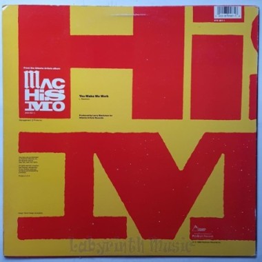 Cameo - You Make Me Work • 12" Vinyl Maxi • EX - Labyrinth Music