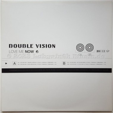 Double Vision - Love Me Now • 12" Vinyl Maxi • MINT - Labyrinth Music