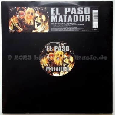 El Paso - Matador • 12" Vinyl Maxi • EX - Labyrinth Music