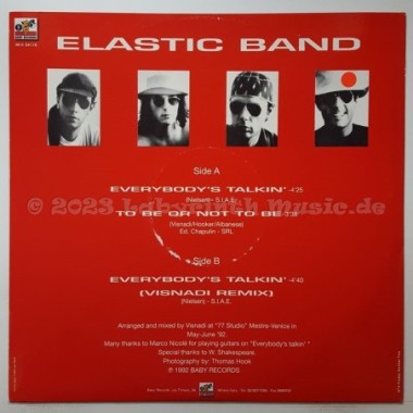 Elastic Band - Everybody's Talkin • 12" Vinyl Maxi • NM - Labyrinth Music