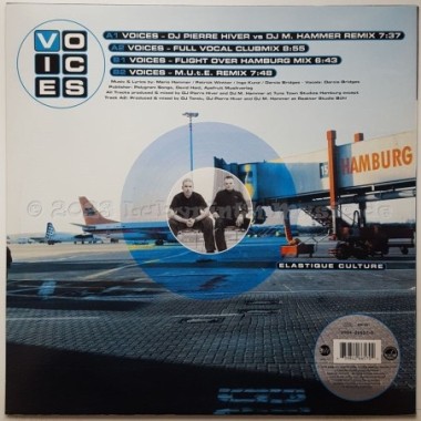 Elastique Culture - Voices • 12" Vinyl Maxi • MINT - Labyrinth Music