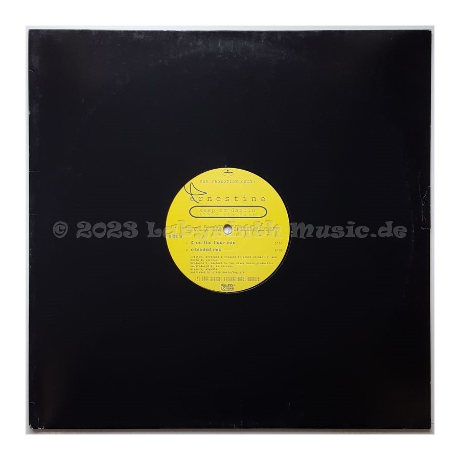 Ernestine - Keep On Dancin (Thru The Nite) • 12" Vinyl Maxi • MINT - Labyrinth Music