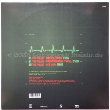 Fahrenheit 66 - The Pulse • 12" Vinyl Maxi • MINT - Labyrinth Music