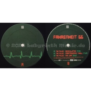 Fahrenheit 66 - The Pulse • 12" Vinyl Maxi • MINT - Labyrinth Music