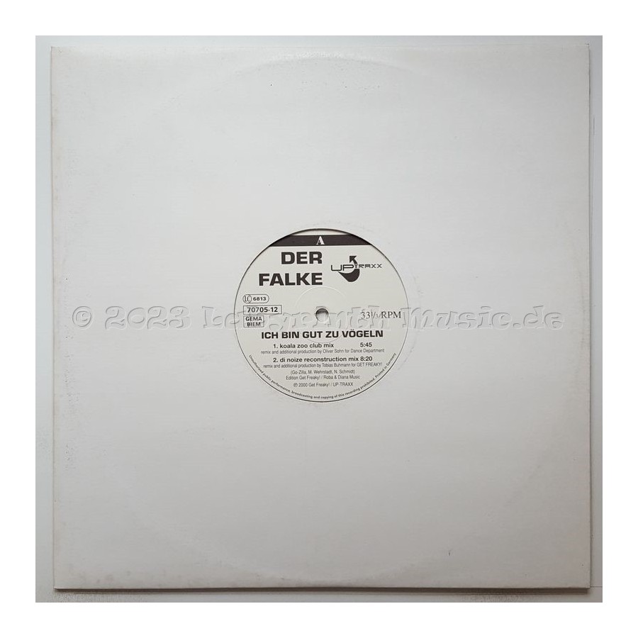 Falke, Der - Ich Bin Gut Zu Vögeln • 12" Vinyl Maxi - Labyrinth Music