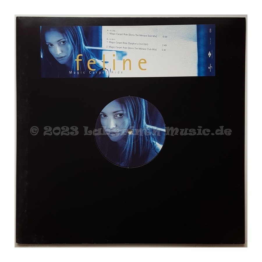 Feline - Magic Carpet Ride • 12" Vinyl Maxi • MINT - Labyrinth Music