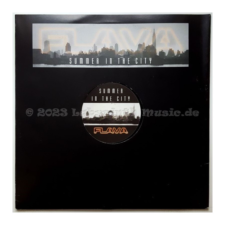 Flava - Summer In The City • 12" Vinyl Maxi • MINT - Labyrinth Music
