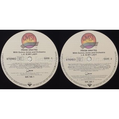 Frank Sinatra With Quincy Jones And His Orchestra - L.A. Is My Lady • 12" Vinyl LP • EX - Labyrinth Music