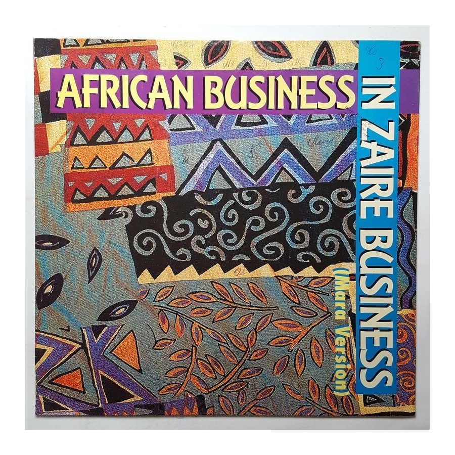 African Business - In Zaire Business • Mara Version • 12" Vinyl Maxi - Labyrinth Music