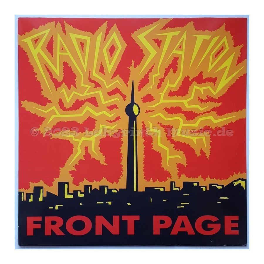 Front Page - Radio Station • 12" Vinyl Maxi • MINT - Labyrinth Music