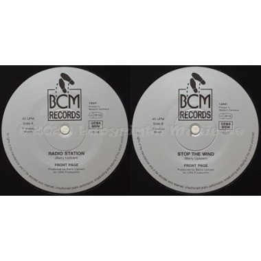 Front Page - Radio Station • 12" Vinyl Maxi • MINT - Labyrinth Music