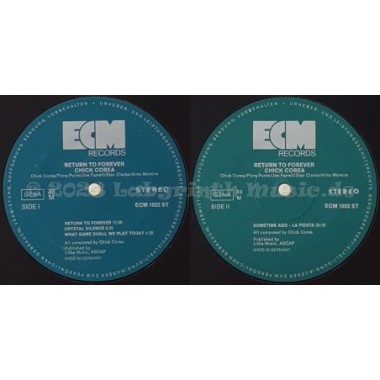 Chick Corea - Return To Forever • 12" Vinyl LP • EX - Labyrinth Music