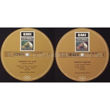 Franz Schubert / Sviatoslav Richter - Fantasia C-Dur D760 Wanderer-Fantasie / Sonate A-Dur D664 • 12" Vinyl LP • MINT - Labyrint