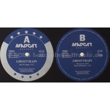 Ghosttrain Feat. Keith Rush - Me Ne Nana • 12" Vinyl Maxi • EX - Labyrinth Music