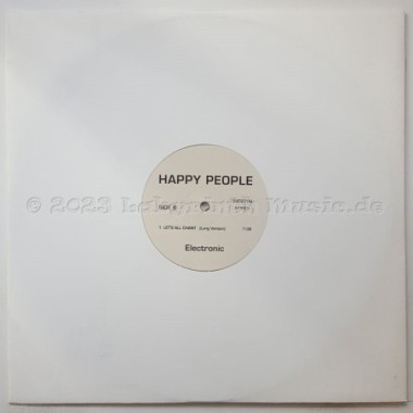 Happy People - Let's All Chant • 12" Vinyl Maxi - Labyrinth Music