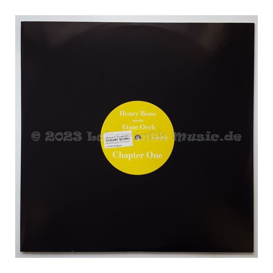 Henry Bone Meets Etnic Orch - Chapter One • 12" Vinyl Maxi • MINT - Labyrinth Music