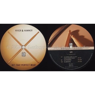 Hiver & Hammer - Hit That Perfect Beat • 12" Vinyl Maxi • EX - Labyrinth Music