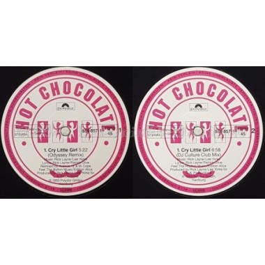Hot Chocolate - Cry Little Girl • 12" Vinyl Maxi • MINT - Labyrinth Music