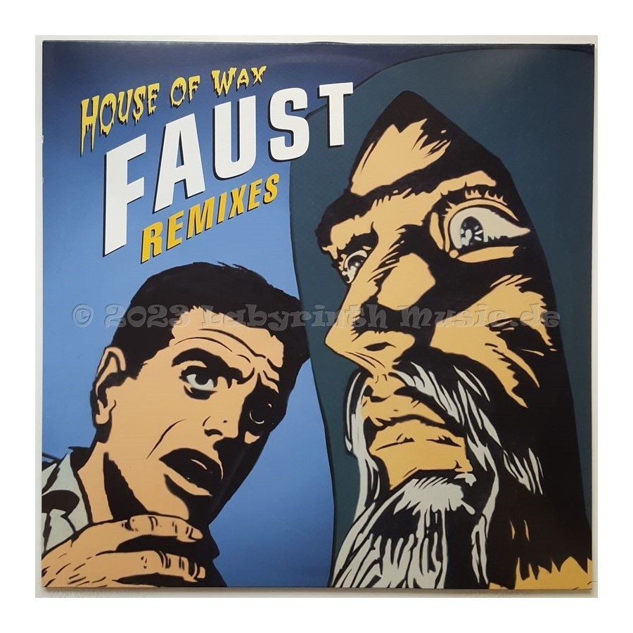 House Of Wax - Faust - Remixes • 12" Vinyl Maxi • MINT - Labyrinth Music