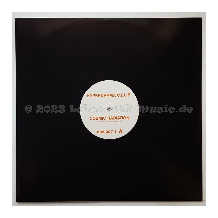 Hyperdrama C.L.U.B. - Cosmic Radiation • Heavy Attack Remix • 12" Vinyl Maxi • MINT - Labyrinth Music
