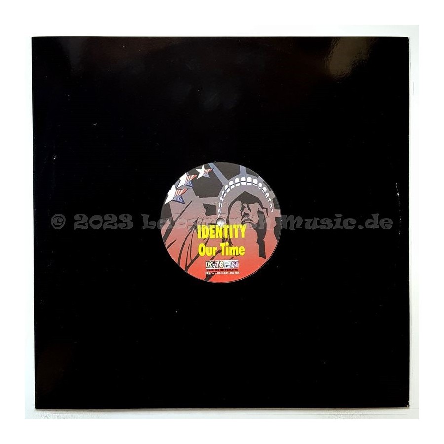 Identity - Our Time • 12" Vinyl Maxi • MINT - Labyrinth Music