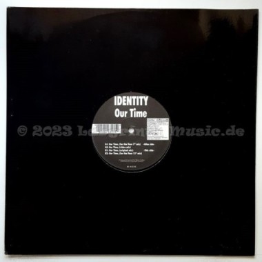 Identity - Our Time • 12" Vinyl Maxi • MINT - Labyrinth Music