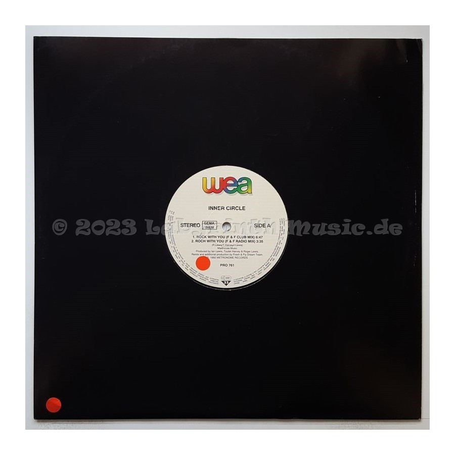 Inner Circle - Rock With You • Remix • 12" Vinyl Maxi • MINT - Labyrinth Music