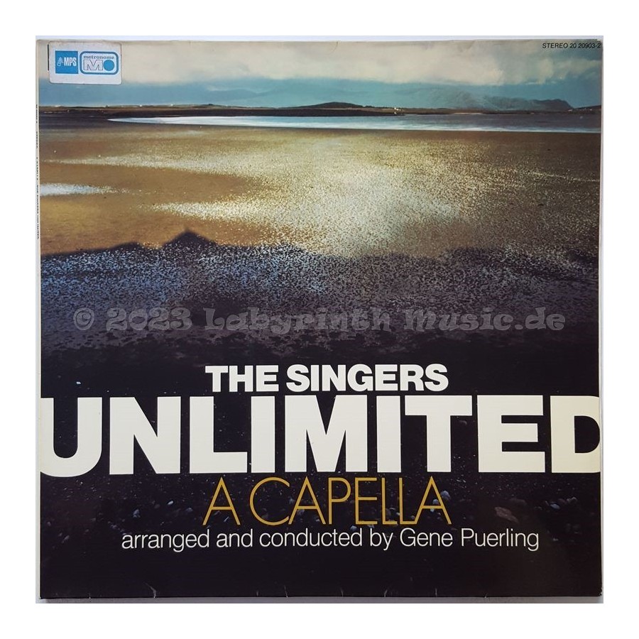Singers Unlimited - A Capella • 12" Vinyl LP - Labyrinth Music