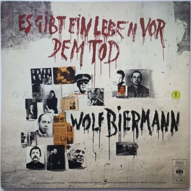 Wolf Biermann - Es Gibt Ein Leben Vor Dem Tod • 12" Vinyl LP • NM - Labyrinth Music
