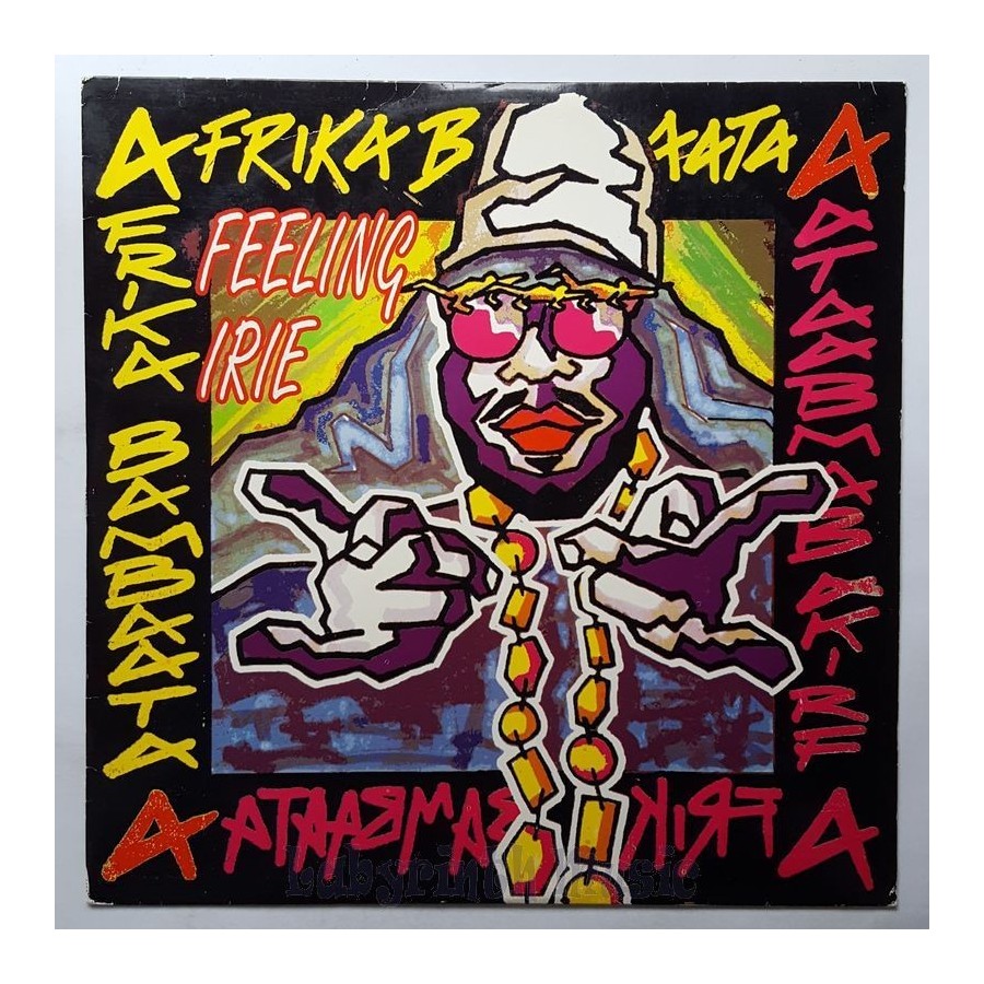 Afrika Bambaataa - Feeling Irie • 12" Vinyl Maxi • EX - Labyrinth Music