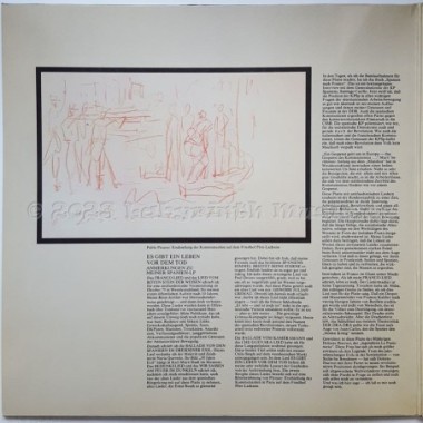 Wolf Biermann - Es Gibt Ein Leben Vor Dem Tod • 12" Vinyl LP • NM - Labyrinth Music